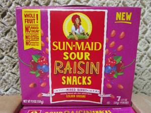 Sun-Maid Sour Raisin Snacks Mixed B...
