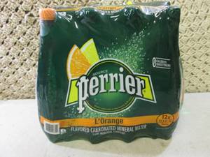 Perrier LOrange Flavored Carbonate...