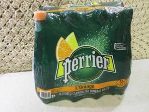 Perrier LOrange Flavored Carbonate...