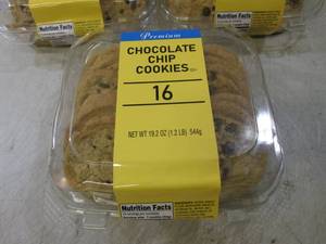3 Containers of Chocolate Chip Cook...