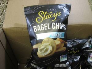 Simply Naked Bagel Chips Case of 12...
