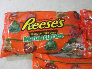 3 Bags of Reeses Peanut Butter Cups...