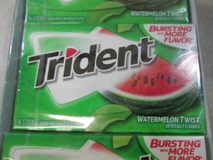 12 Packs of Trident Watermelon Twis...