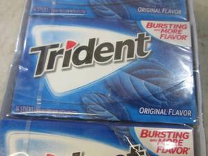 12 Packs of Trident Original Flavor...