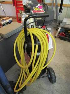 lot 4 image: Job Smart 26 Gallon Portable Compre...