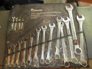 lot 17 image: Pittsburgh 16 pc. Combination Open ...