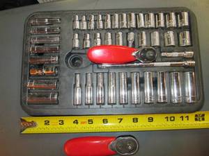 lot 20 image: English & Metric Smaller Socket Set...