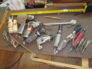 lot 36 image: Large Lot of Air Tools See Photos...