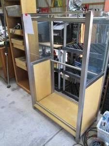 lot 79 image: Commercial Grade Coat Rack Stand S...