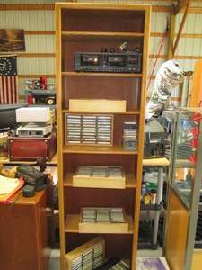 lot 84 image: Wood Shelf (2 Wide X 7 Tall) With...
