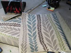 lot 104 image: (2) 4 11 Matching Rugs See Photo...