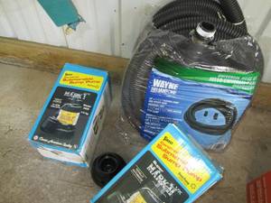 lot 120 image: (2) Sump Pumps & Hose...