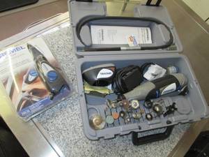 lot 129 image: Dremel Kit With Case & Additional D...