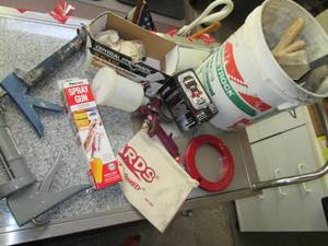 lot 140 image: Lot of Hand Tools, Battery Charger,...
