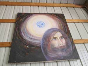 lot 147 image: Large Canvas Print (Apox 4 X 4)...