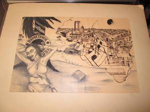 lot 148 image: Hand Drawn Signed Artwork See Phot...