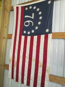 lot 152 image: Vintage 76 American Flag See Photo...
