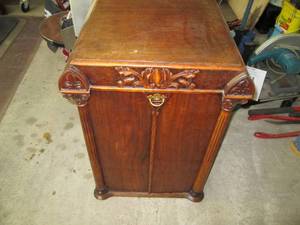 lot 159 image: Antique Cabinet See Photos Good S...