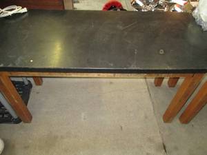 lot 234 image: (3) ScienceBiology Tables (Heavy D...