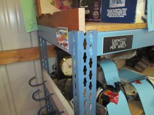 lot 181 image: Heavy Duty Shelving Unit Stand Onl...