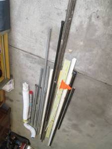 lot 236 image: Lot of Misc. Piping, Boards, ATV Fl...