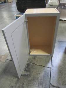 lot 203 image: Hampton Bay Designer Series Melvern Assembled 18x30x12 in. Wall Kitchen Cabinet in Heron Gray W1830-MLGR