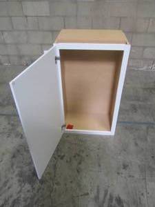 lot 208 image: Hampton Bay 21 in. x 36 in. x 12 in. Wall Kitchen Cabinet in White KW2136-SW