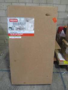 lot 217 image: Velux 22-12 in. x 46-12 in. Fresh Air Venting Curb-Mount Skylight with Laminated Low-E3 Glass VCM 2246 2004