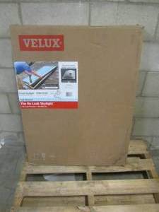 lot 220 image: Velux 22-12 in. x 30-12 in. Fixed Curb-Mount Skylight with Tempered Low-E3 Glass FCM 2230 0005