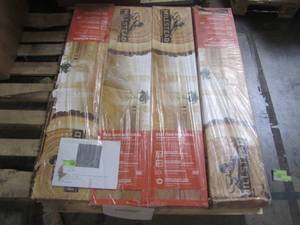 lot 227 image: 4 CASES - Heritage Mill Red Oak Natural 38 in. Thick x 4-14 in. Wide x Random Length Engineered Click Hardwood Flooring