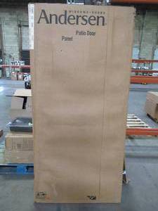 lot 609 image: Andersen PS510 Perma-Shield Gliding RH Operating Patio Door Panel. Approximately 36 X 78