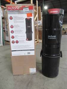 lot 611 image: Nutone PurePower 700 Air Watts Central Vacuum, PP7001. Upper Part of Canister is Dented