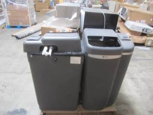 lot 334 image: WHOLESALE MIXED PALLET OF SMALL APPLIANCES, WATER SOFTENERS AND RANGE HOODS