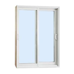 lot 615 image: Stanley Doors 72 in. x 80 in. Double Sliding Patio Door Clear Low-E, 600001