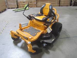 lot 1A image: Cub Cadet Ultima ZT1 50 in. 23 HP Kawasaki FR Series V-Twin Dual Hydrostatic Zero Turn Mower with Lap Bar Control ULTIMA ZT1-50