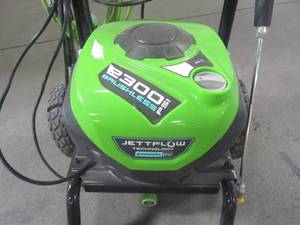 lot 8 image: Greenworks Pro 2300-PSI 2.3-GPM Cold Water Electric Pressure Washer GPW2300