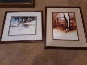 lot 34 image: Professionally Framed Atkinson Prints