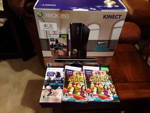 lot 41 image: Xbox 360, Kinect With Games