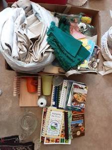 lot 96 image: Table Linens & Kitchen Related