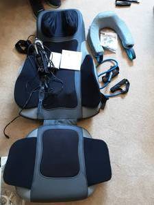 lot 65 image: Brookstone Massage Chair & Homedics Neck & Shoulder Messager