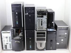 Lot of (10) Scrap Computers