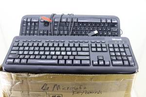 Lot of (43) Microsoft Keyboards