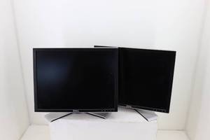 (2) Dell DVIVGA Monitors