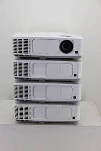 (4) NEC PE401H Projectors PARTS ONLY