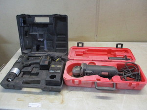lot 27 image: Craftsman Drill and grinder