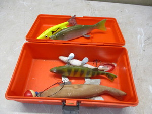 lot 28 image: Large fishingspearing lures