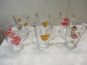 lot 34 image: 6 Beer Pitchers