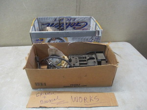 lot 57 image: Benchtop Dremel and tools