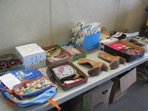 lot 75 image: Clothes and Bags