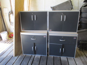 lot 135 image: Garage Shop Cabinets